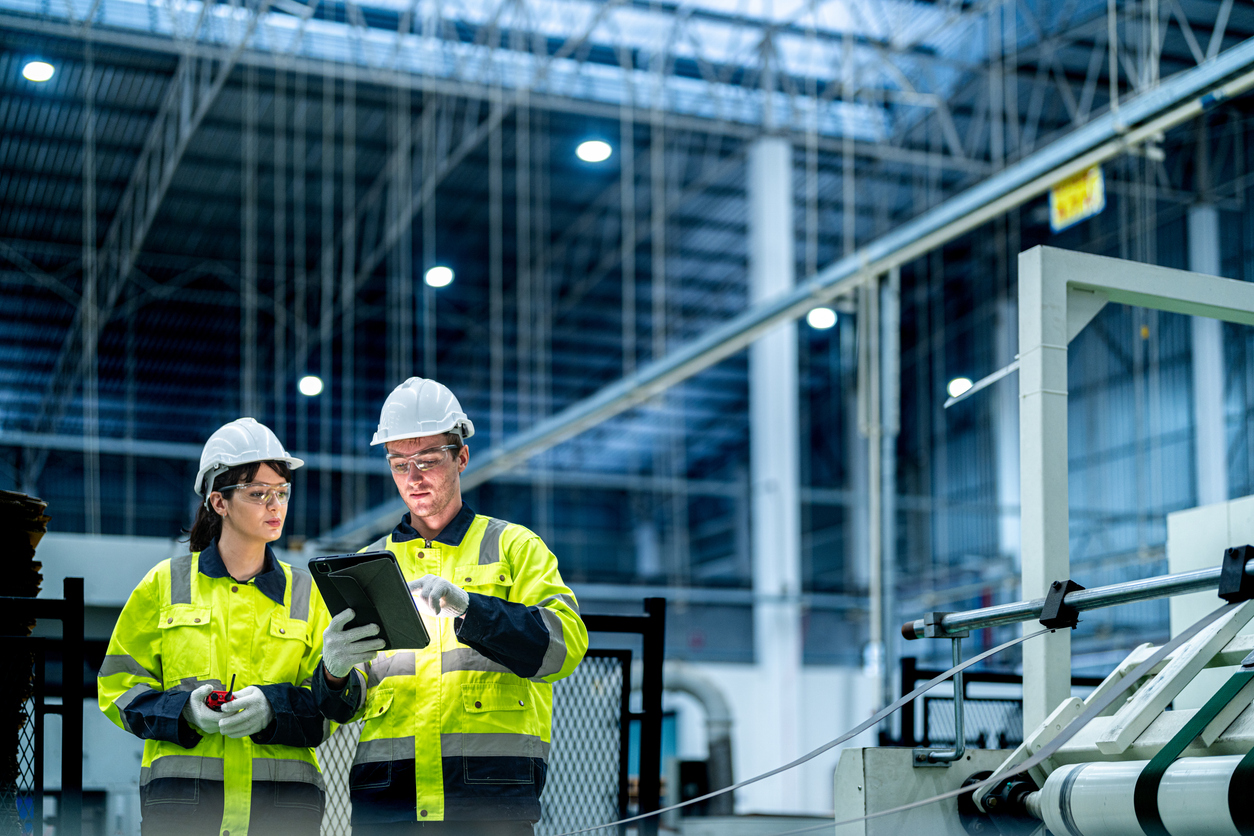 Industriemitarbeiter
